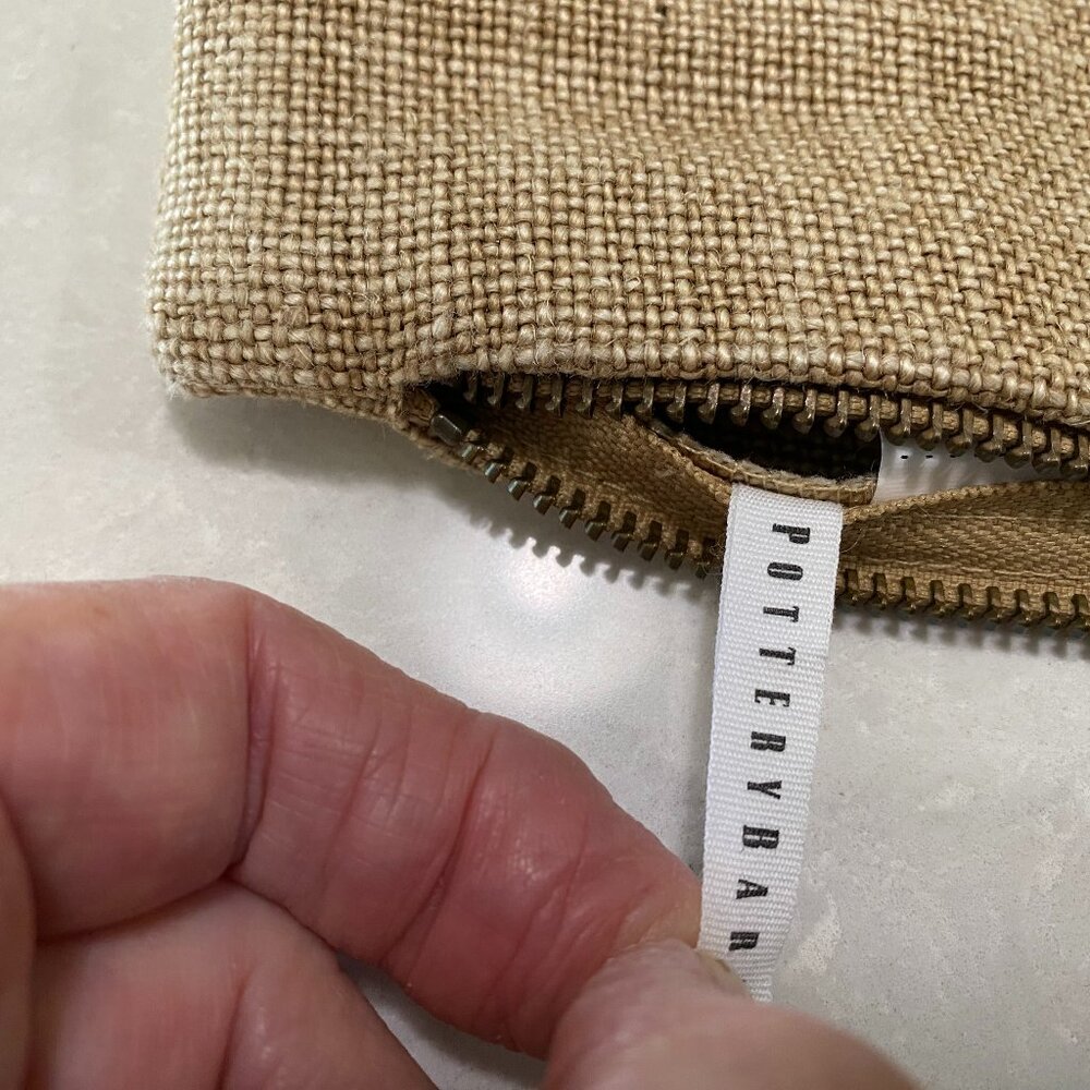 Pair of Pottery Barn Belgian Linen Pillow Covers